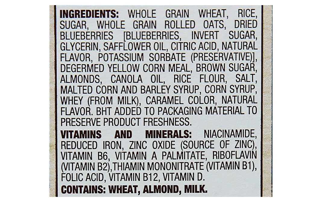 Post Great Grains Cereal - Blueberry Morning   Box  382 grams